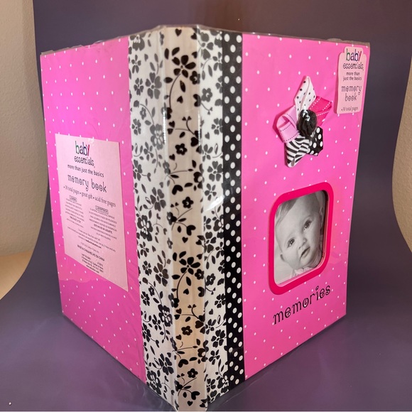 Baby Essentials 30 Page Memory Book Pink Baby Girl Baby Shower - Picture 8 of 9